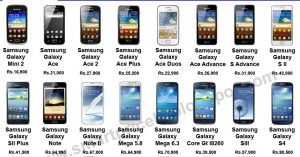 Samsung Galaxy Phones List With Price