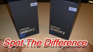 spot the difference s7 fake vs original